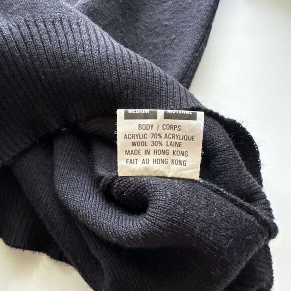 Demetre Vintage Sweater Men's Pullover Size M Wool Blend Aztec Ski Apres - Picture 10 of 10